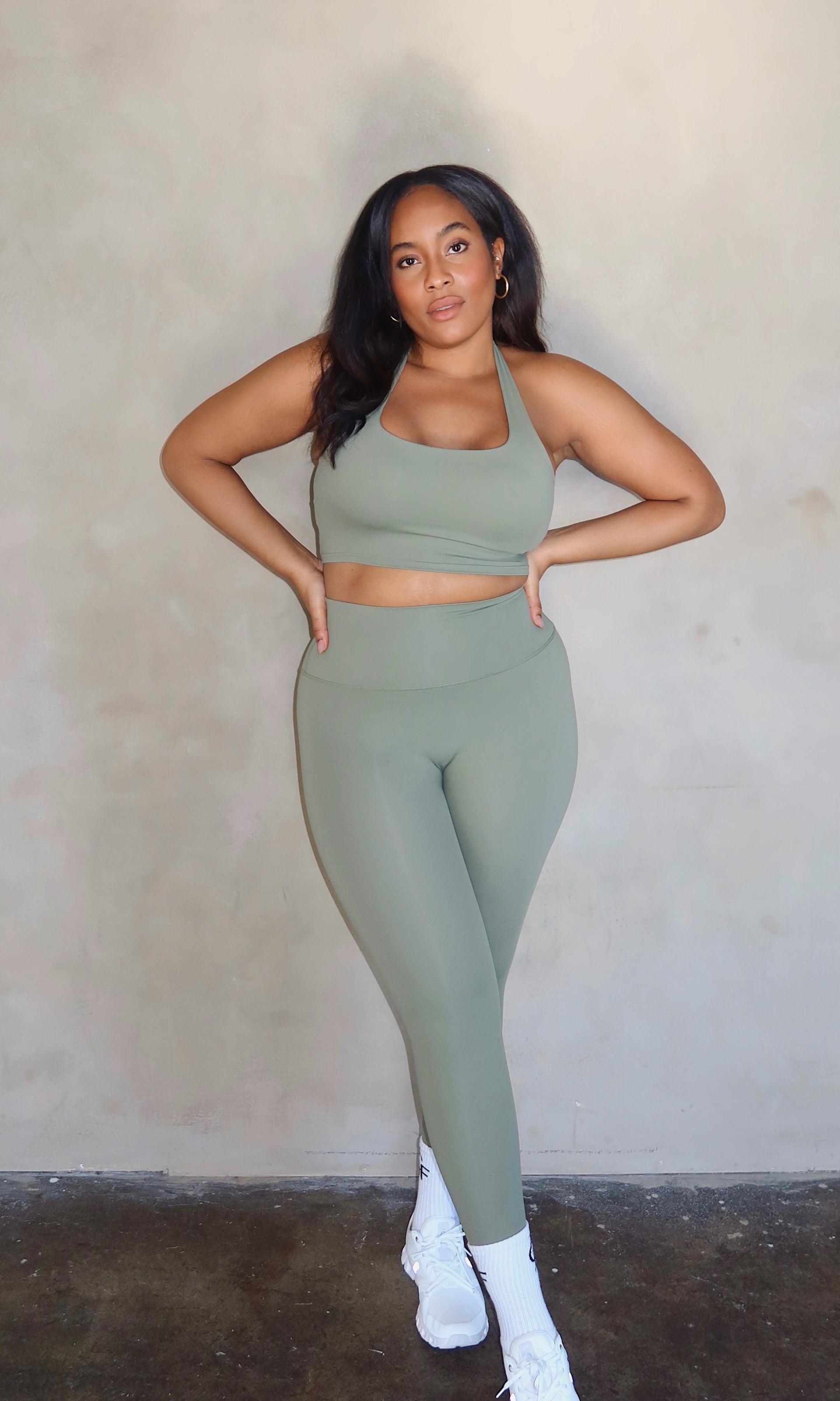 Flex Ultra High Waisted Leggings - Olive