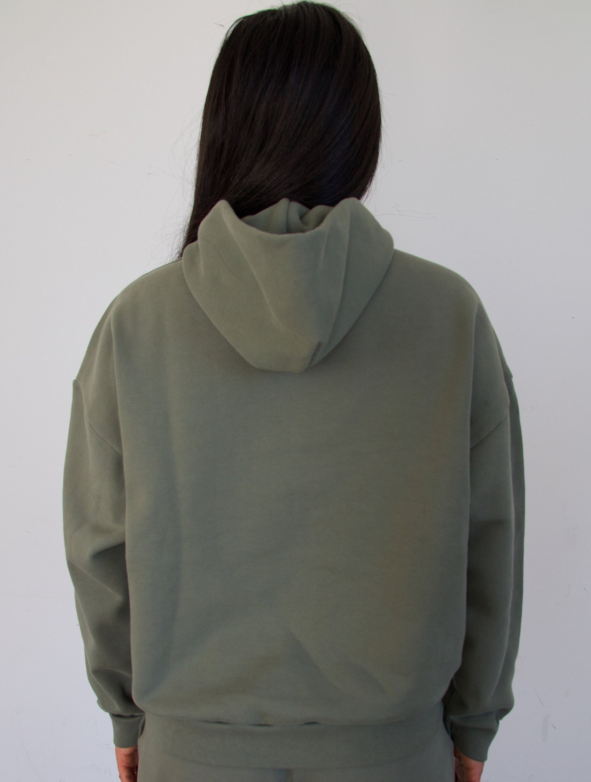 GJF Cozy Terry Hoodie - Olive